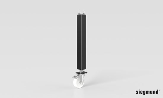 Extreme Fuß mit Lenkrolle und Feststellbremse 